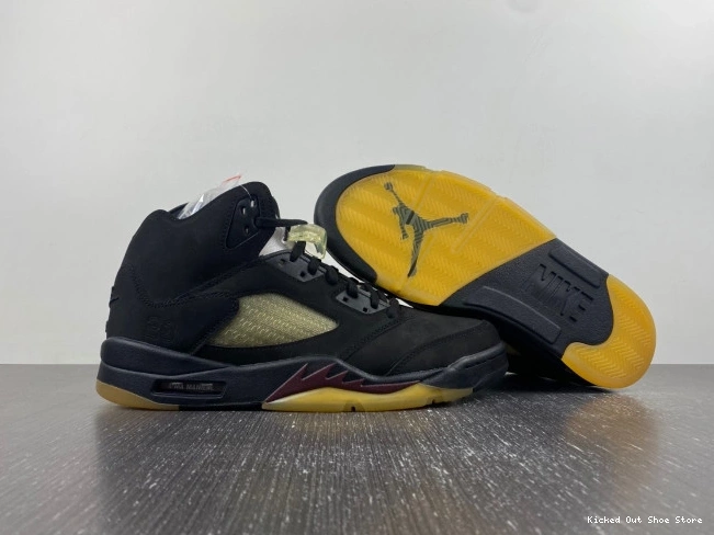 Kick Theory Maniere 5 Jordan Ma x A Air Black FD1330-001 0714